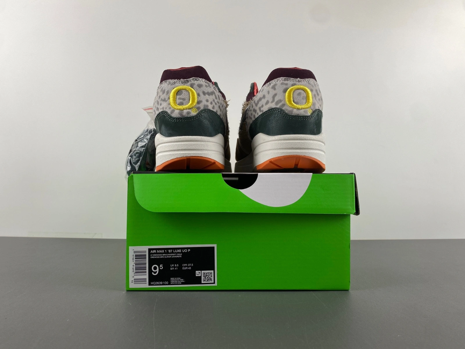 Nike Air Max 1 '87 Luxe University of Oregon PE (2024)  HQ2639-100