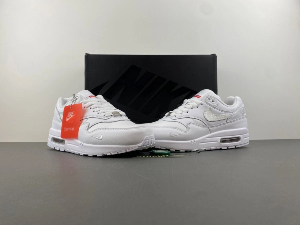 Nike Air Max 1 '87 SP Supreme Triple White HF8813-100