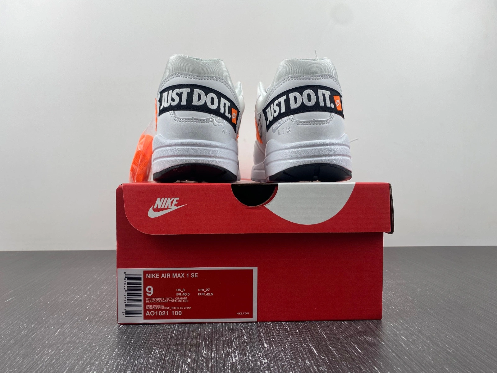 Nike Air Max 1 Just Do It Pack White Men's - AO1021-100