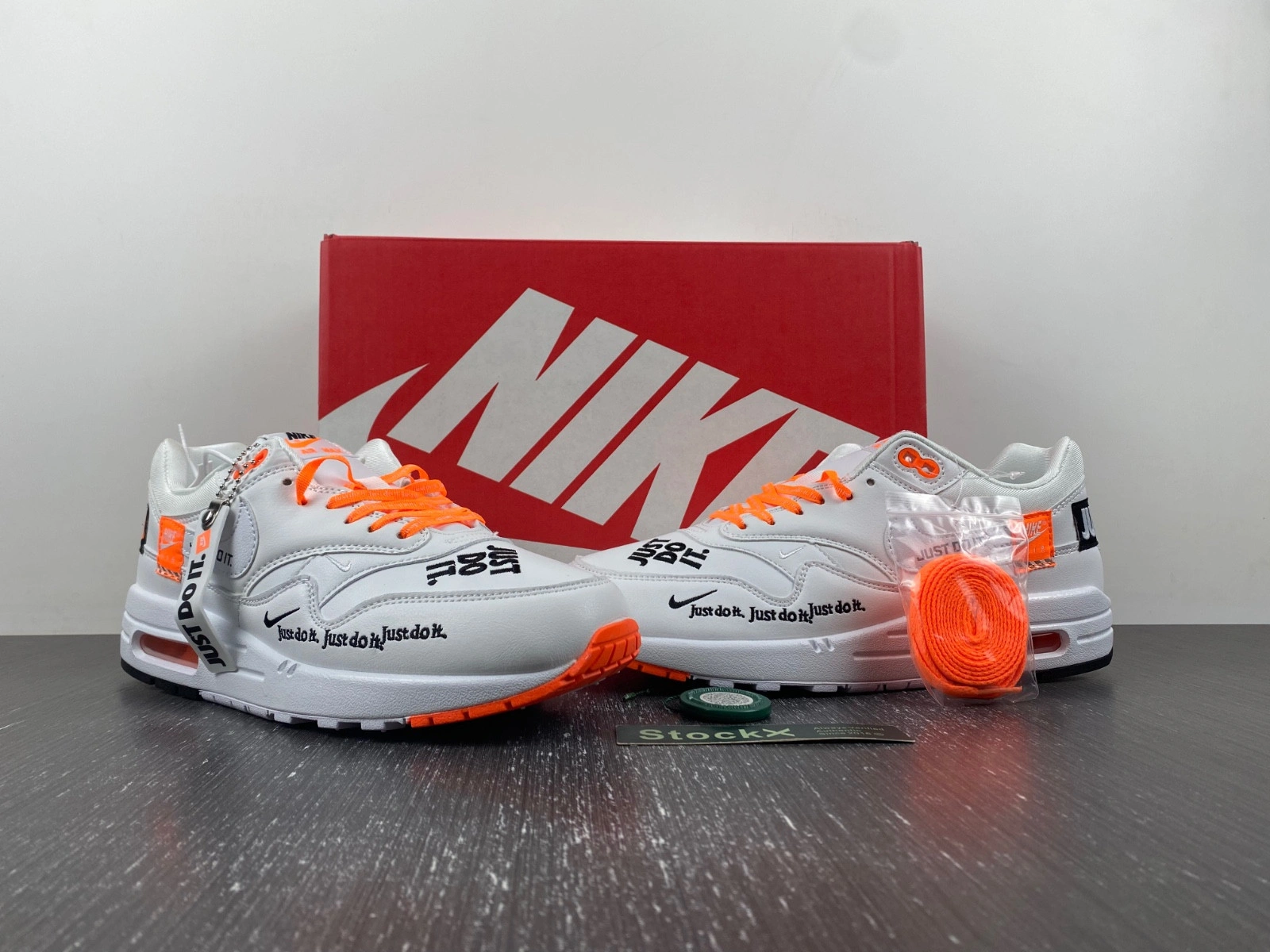 Nike Air Max 1 Just Do It Pack White Men's - AO1021-100