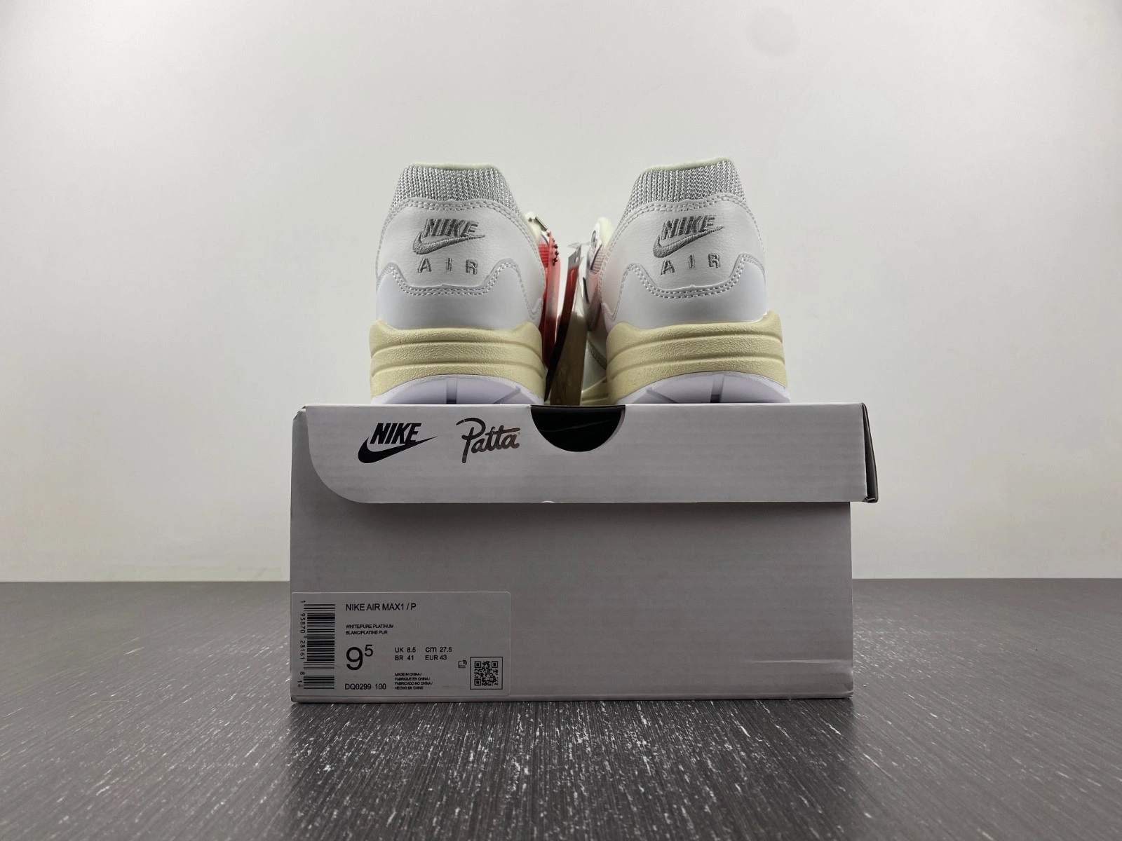 Nike Air Max 1 Patta Waves White - DQ0299-100