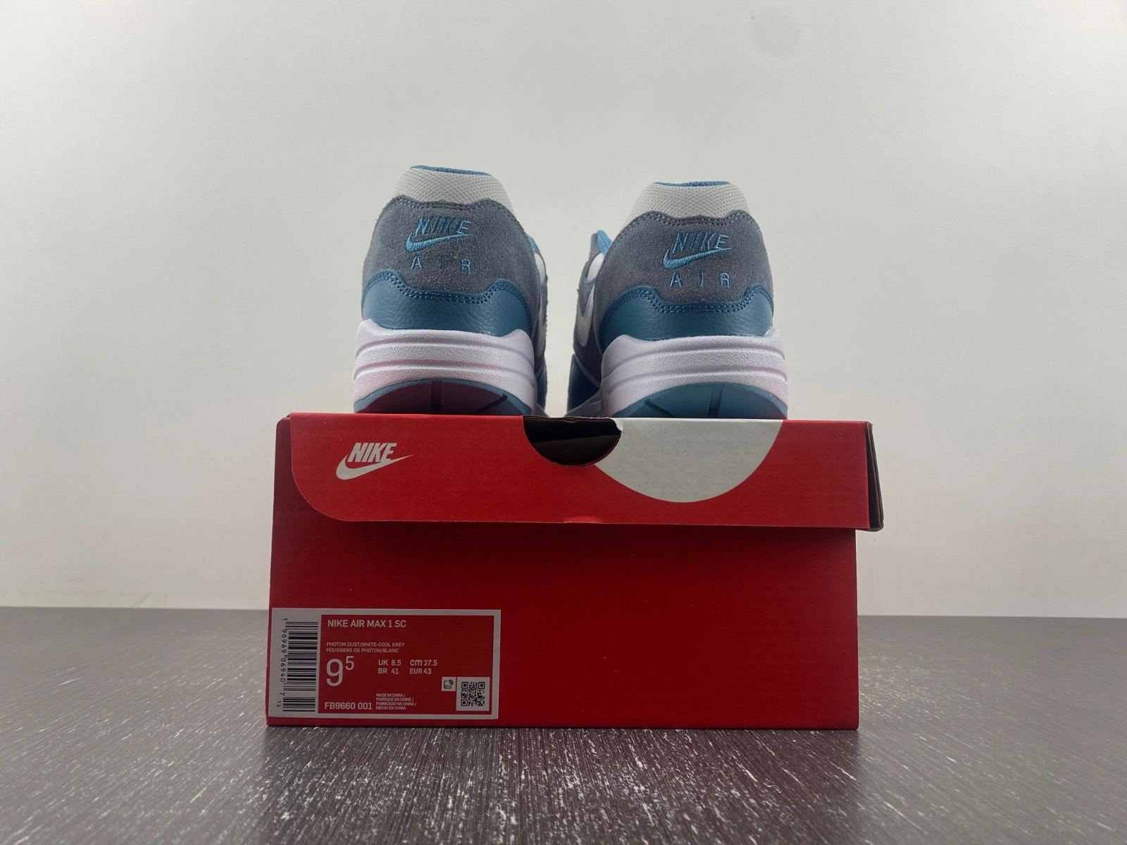 Nike Air Max 1 SC 'Noise Aqua' | FB9660-001
