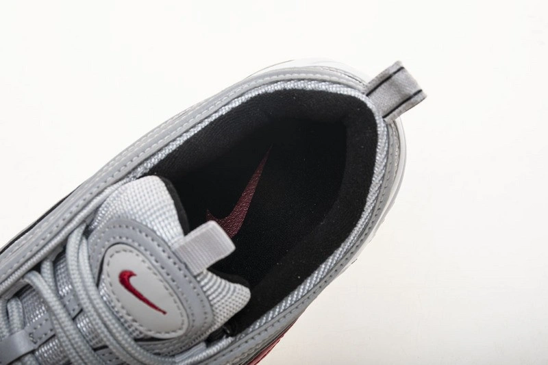 Nike Air Max 97 pure platinum university red   921826 -009