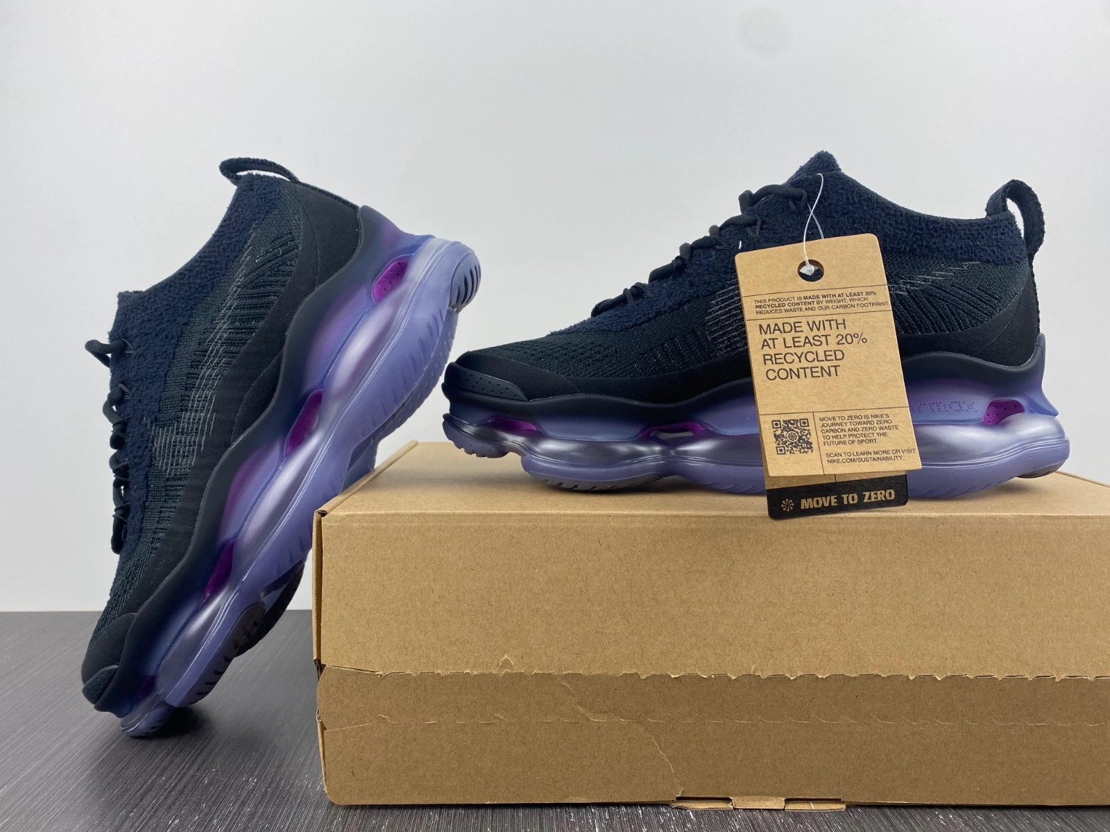 Nike Air Max Scorpion FK Black Purple (Women's)  DR0888-001