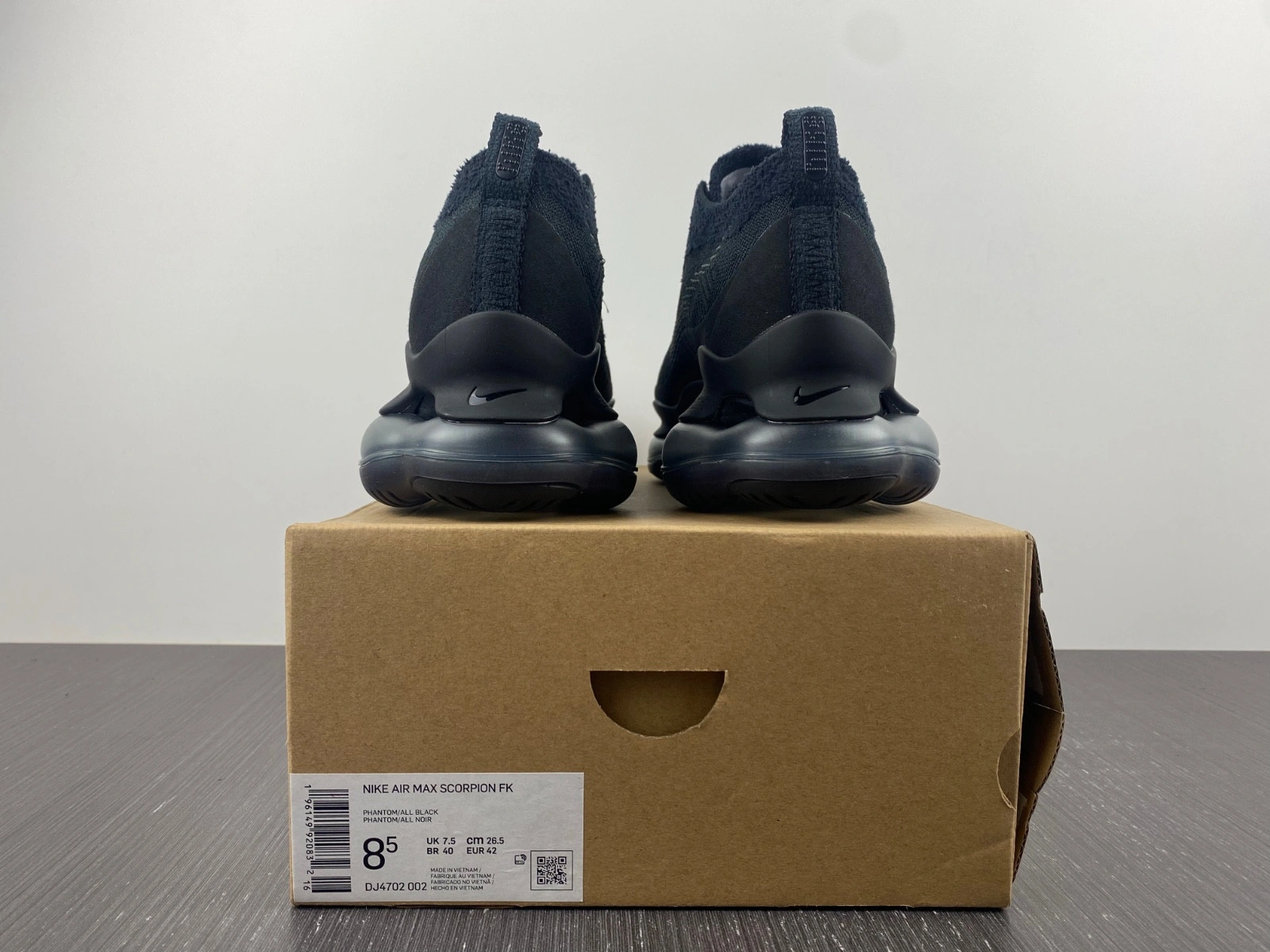 Nike Air Max Scorpion FK Triple Black (Women's)  DJ4702-002