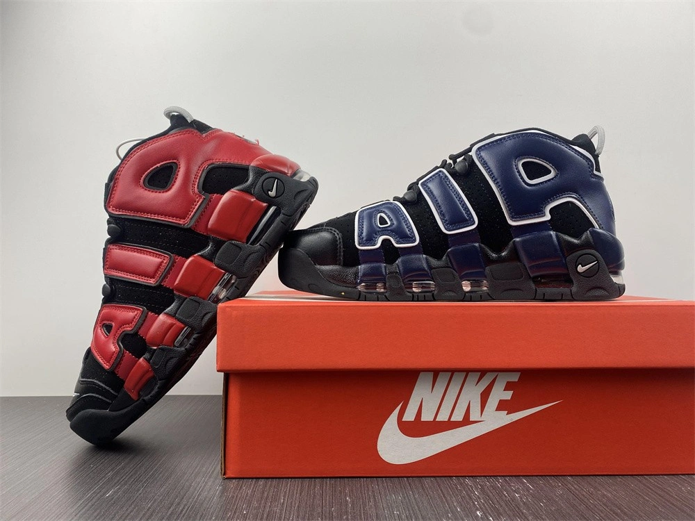 Nike Air More Uptempo Alternates Split Navy Red (GS)  DM0017-001