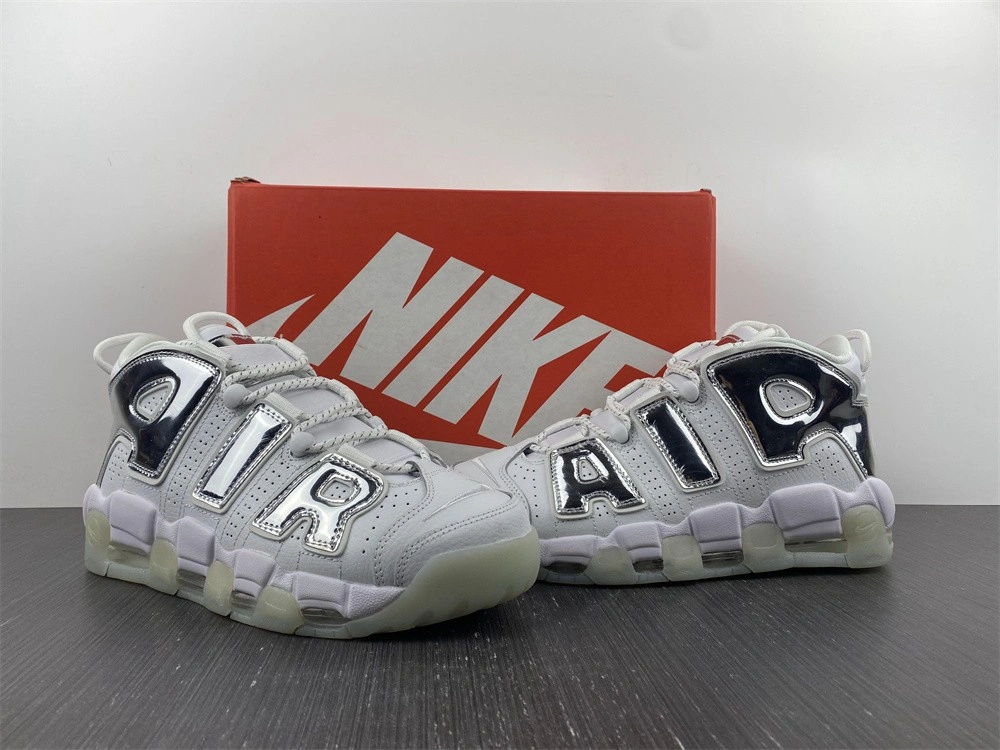 Nike Air More Uptempo Chrome White (W) - 917593-100
