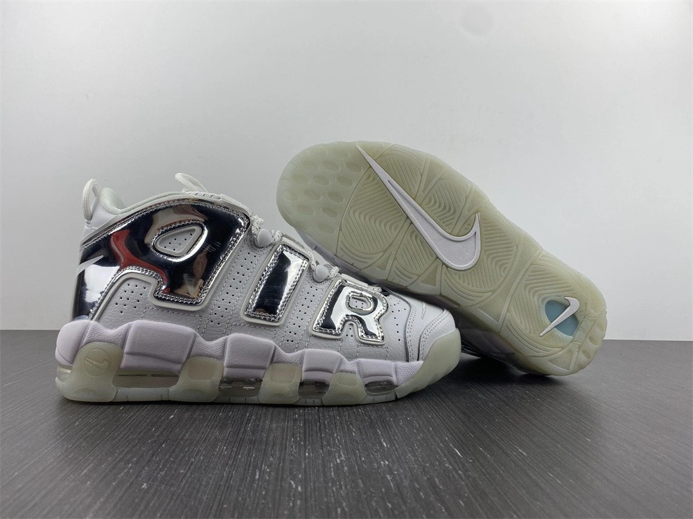 Nike Air More Uptempo Chrome White (W) - 917593-100