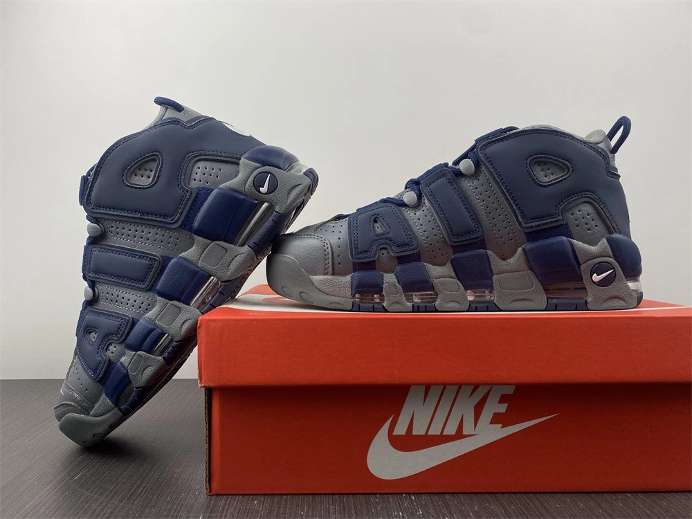 Nike Air More Uptempo Cool Grey Midnight Navy  921948-003