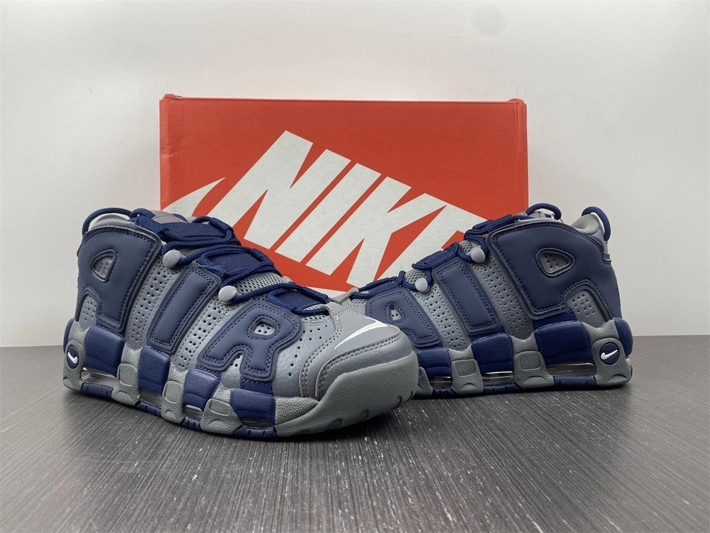Nike Air More Uptempo Cool Grey Midnight Navy  921948-003