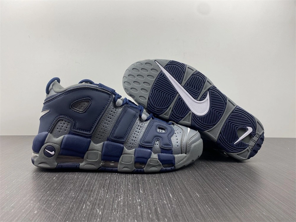 Nike Air More Uptempo Cool Grey Midnight Navy  921948-003