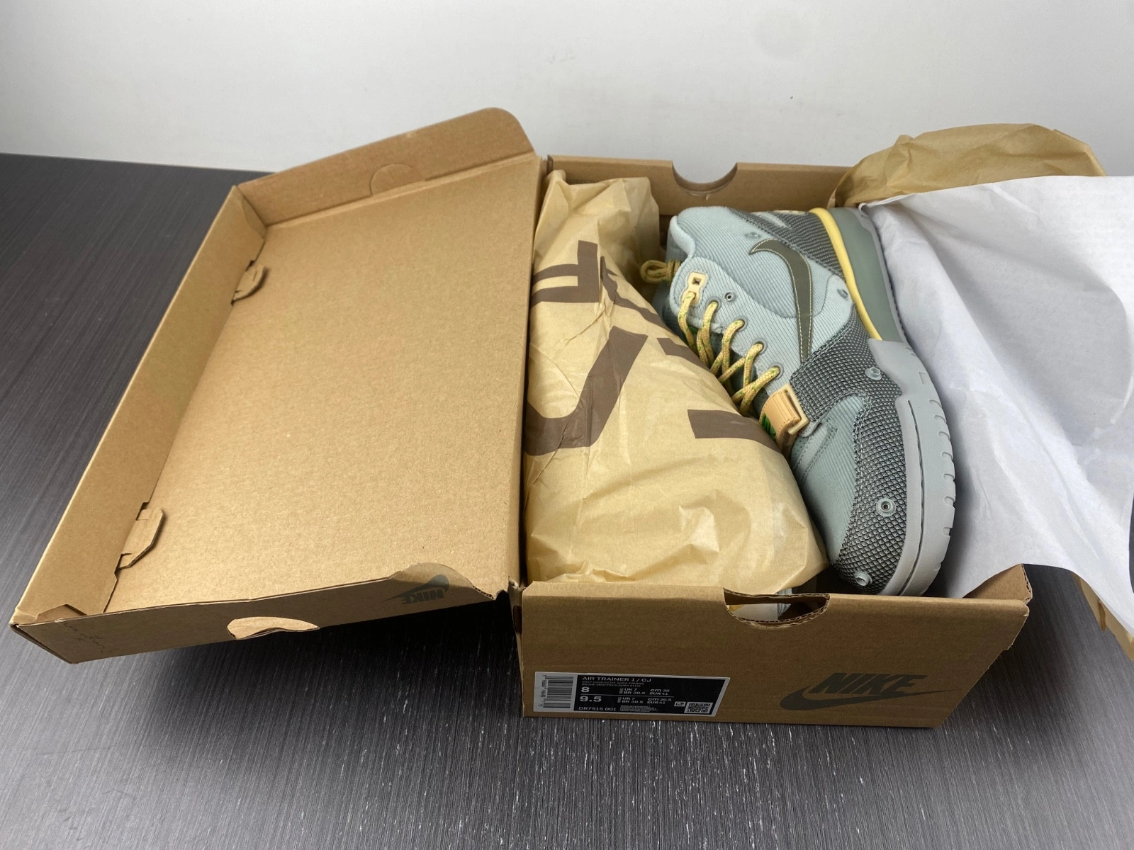 Nike Air Trainer 1 SP Travis Scott Grey Haze  DR7515-001