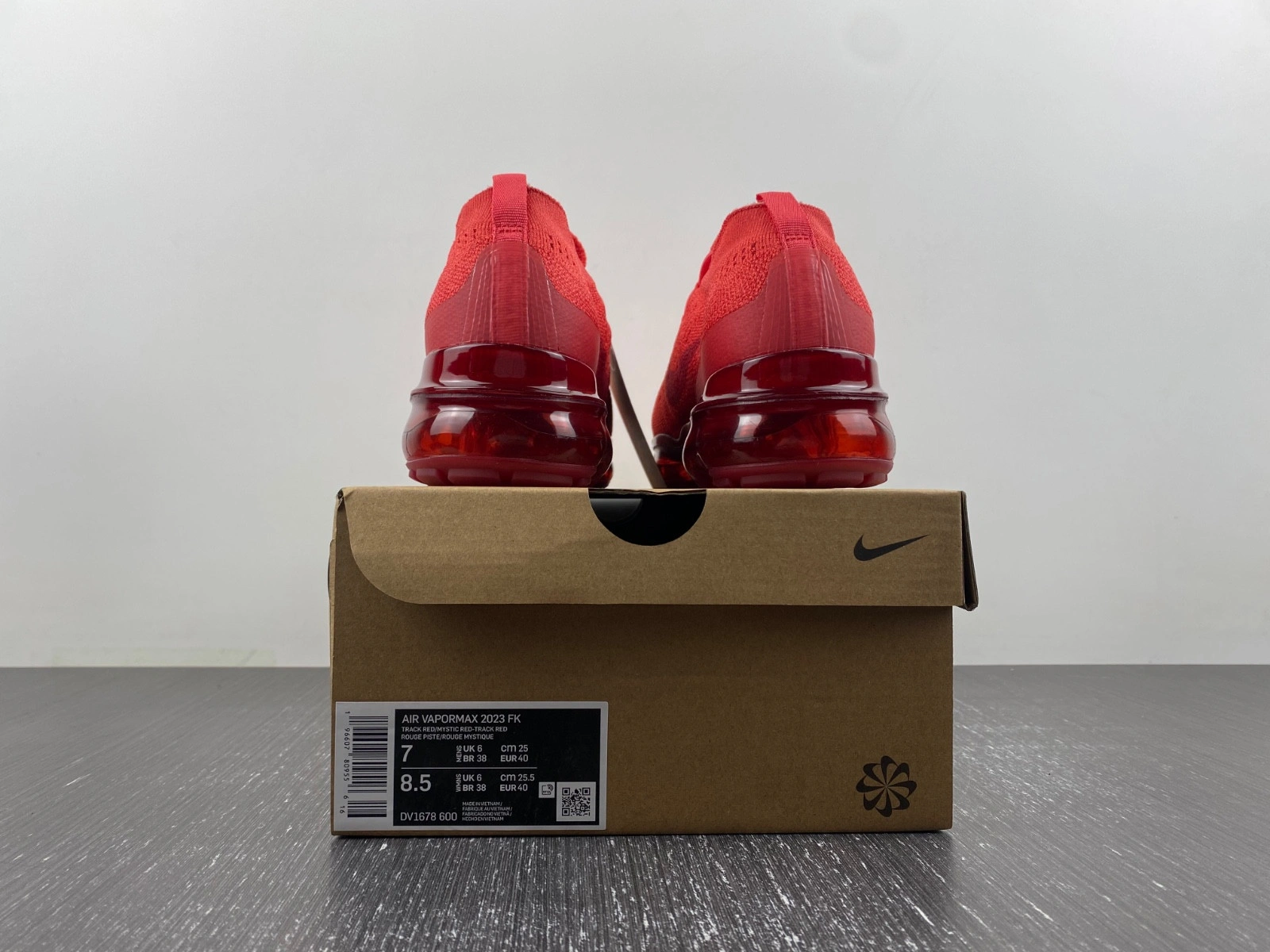 Nike Air VaporMax 2023 Flyknit Triple Red Men's  DV1678-600