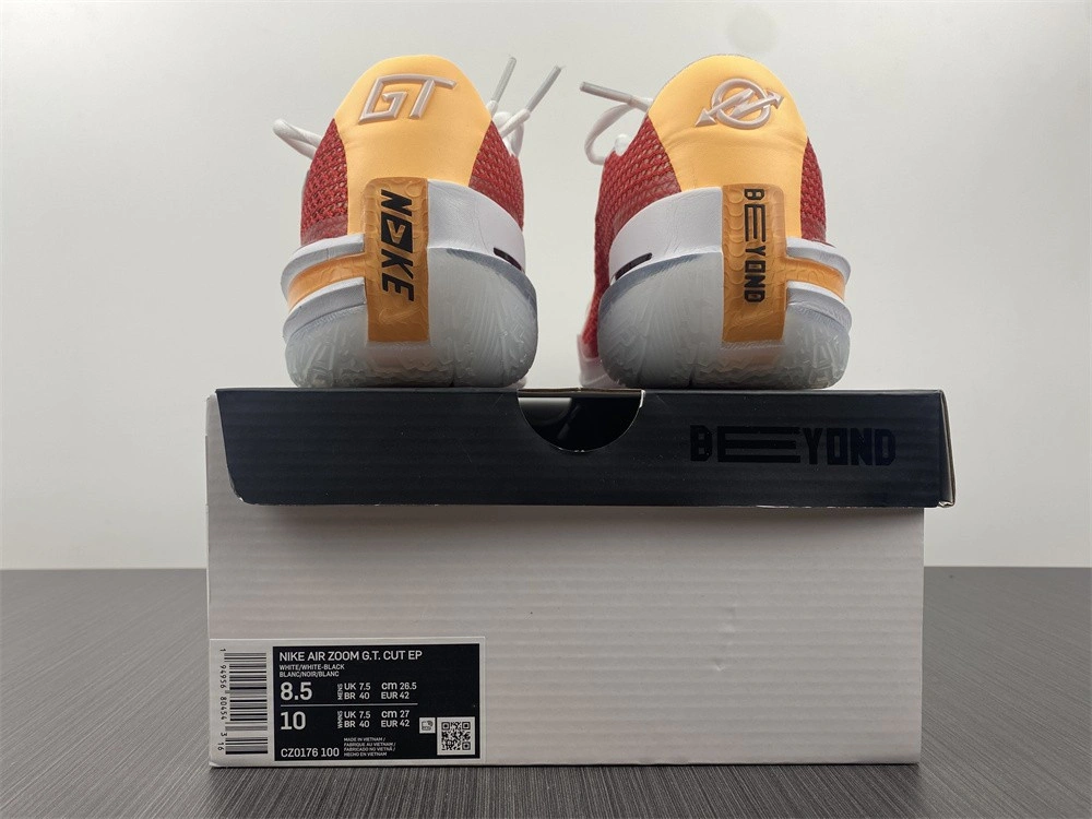 Nike Air Zoom GT Cut University Red White Yellow  CZ0176-100