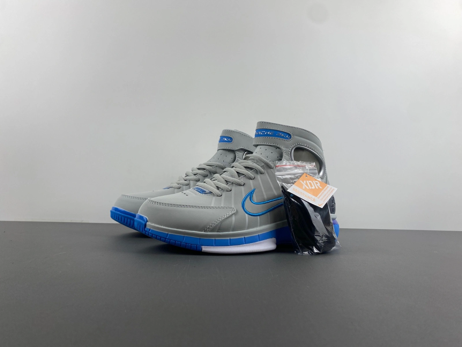 Nike Air Zoom Huarache 2K4 Wolf Grey Uni Blue Men's 308475-002