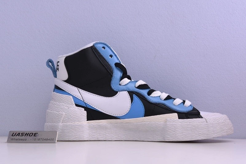 Nike Blazer High sacai White Black Legend Blue  BV0072-001