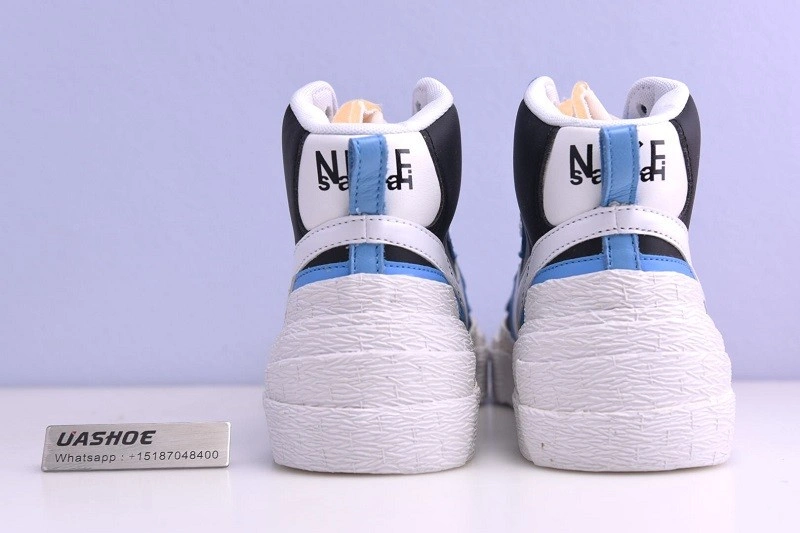 Nike Blazer High sacai White Black Legend Blue  BV0072-001