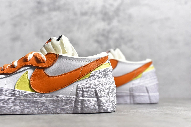 Nike Blazer Low sacai White Magma Orange - DD1877-100