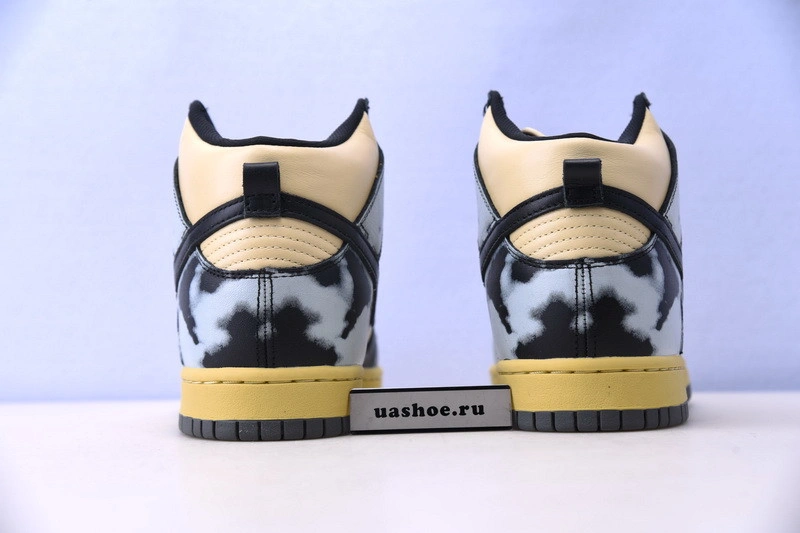 Nike Dunk High 1985 Black Acid Wash - DD9404-700