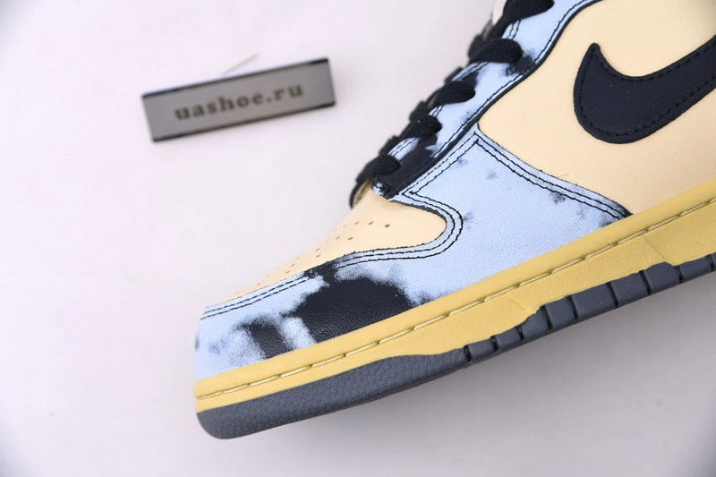Nike Dunk High 1985 Black Acid Wash - DD9404-700