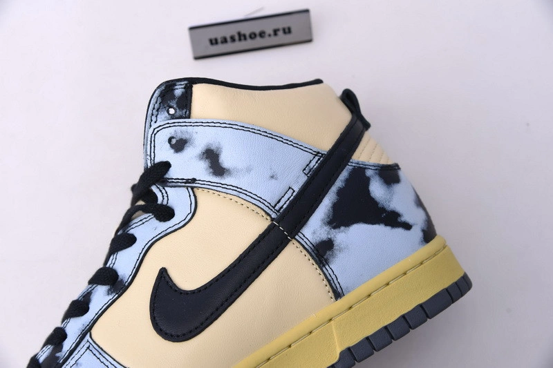 Nike Dunk High 1985 Black Acid Wash - DD9404-700