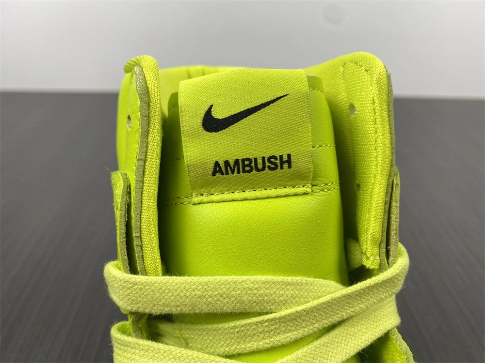 Nike Dunk High AMBUSH Flash Lime - CU7544-300