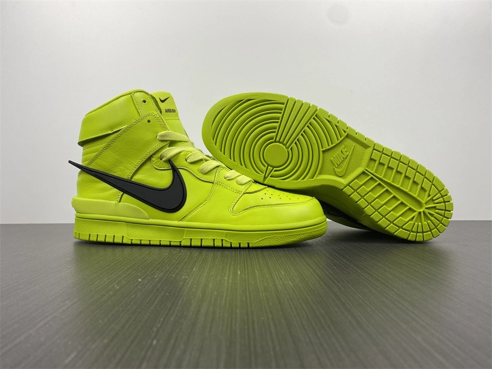 Nike Dunk High AMBUSH Flash Lime - CU7544-300