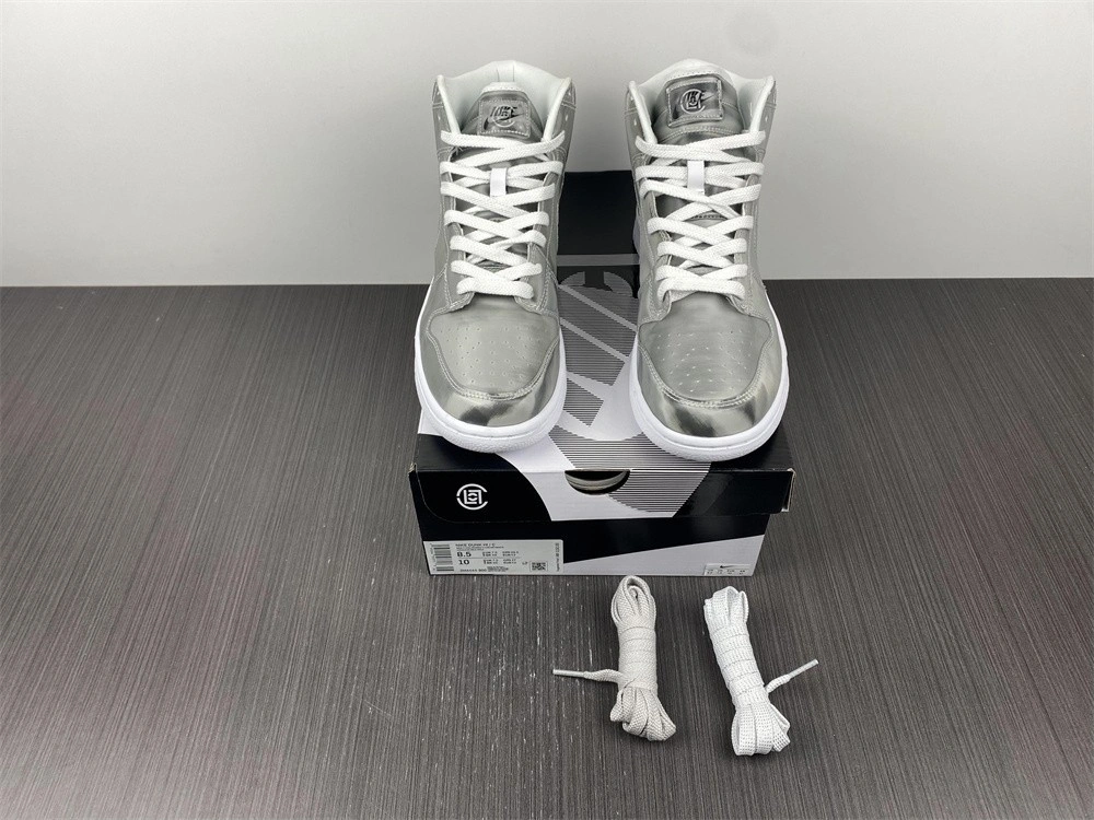 Nike Dunk High CLOT Metallic Silver - DH4444-900