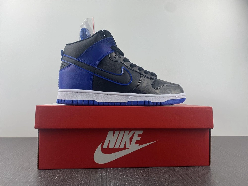 Nike Dunk High SE Camo Black Royal  DD3359-001