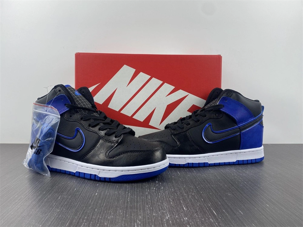 Nike Dunk High SE Camo Black Royal  DD3359-001
