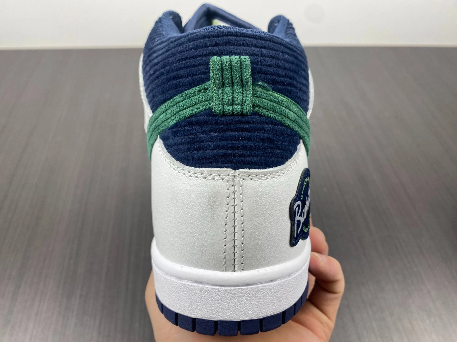 Nike Dunk High Sports Specialties White Navy  DH0953 400