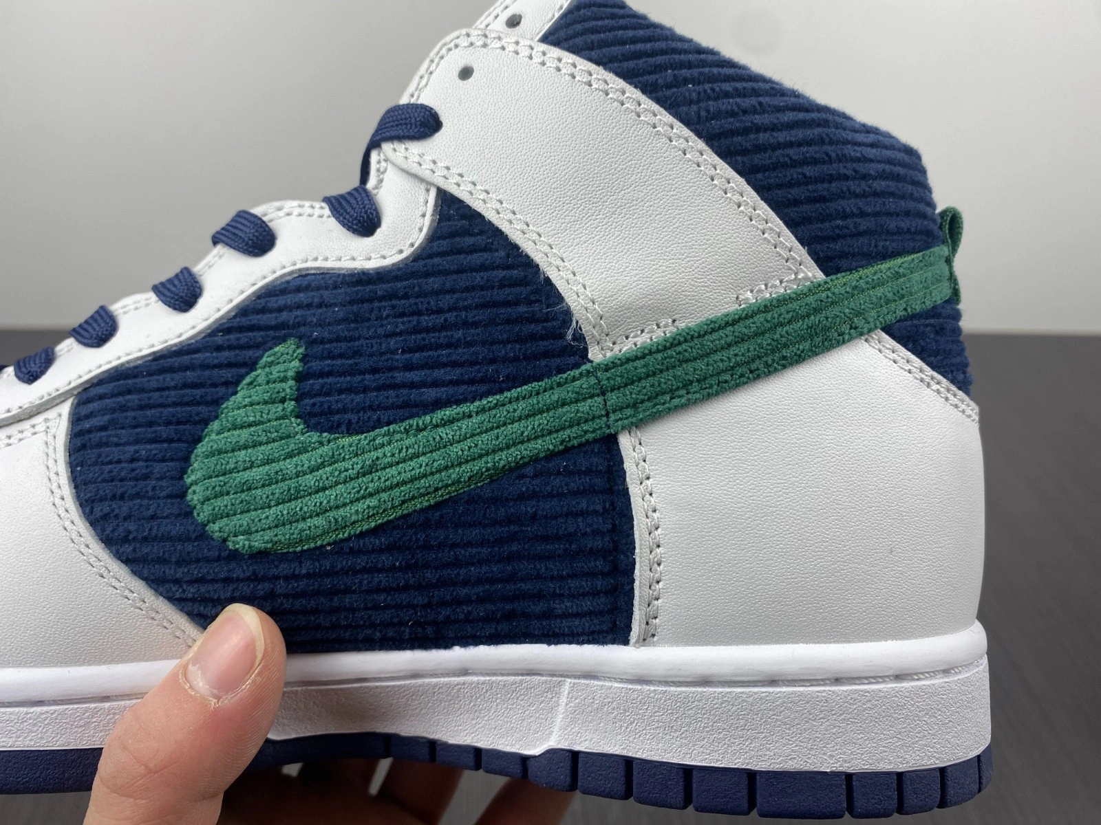 Nike Dunk High Sports Specialties White Navy  DH0953 400