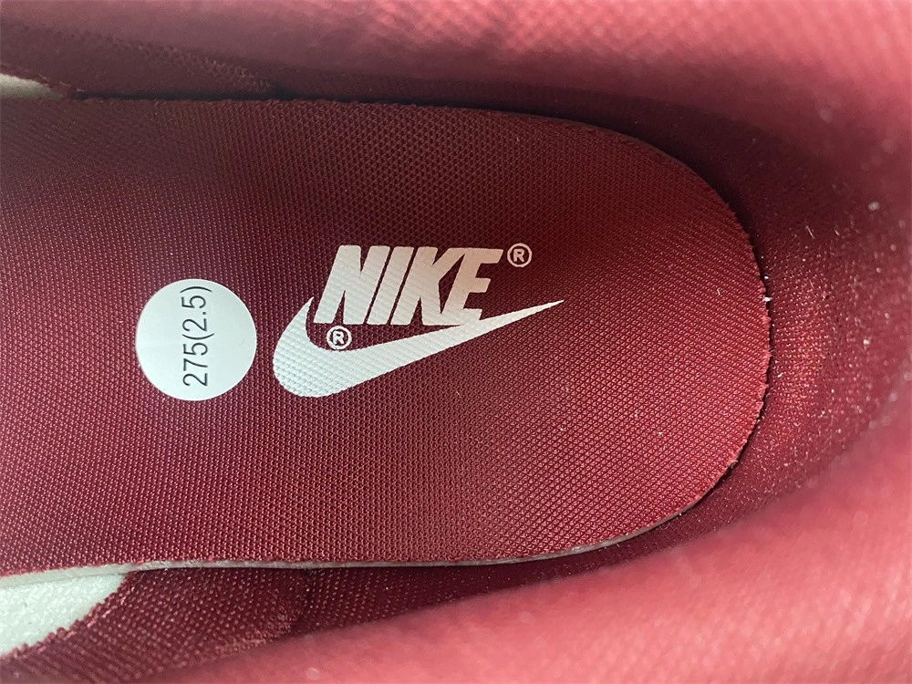 Nike Dunk Low “Bordeaux” White Bordeaux   DD1503-108