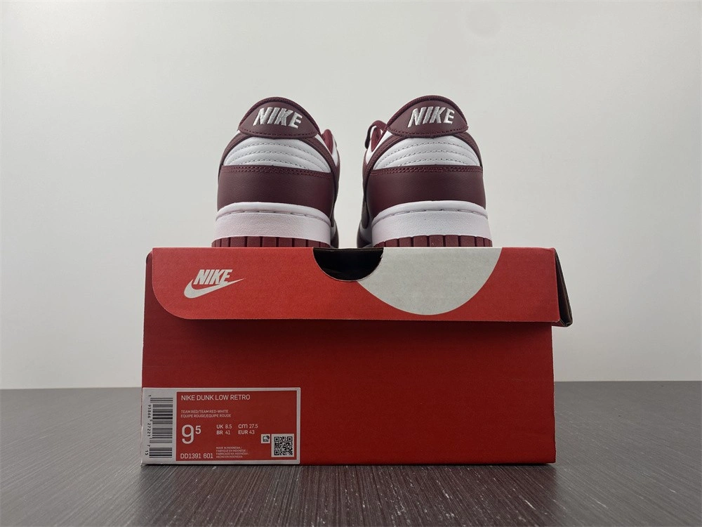 Nike Dunk Low “Bordeaux” White Bordeaux   DD1503-108