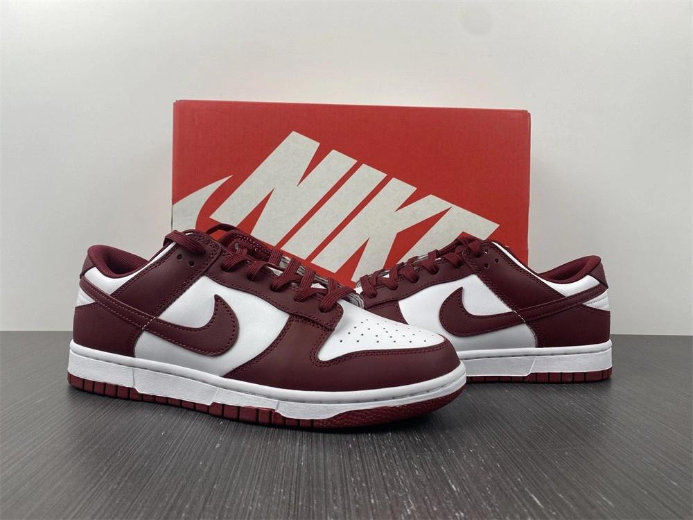 Nike Dunk Low “Bordeaux” White Bordeaux   DD1503-108