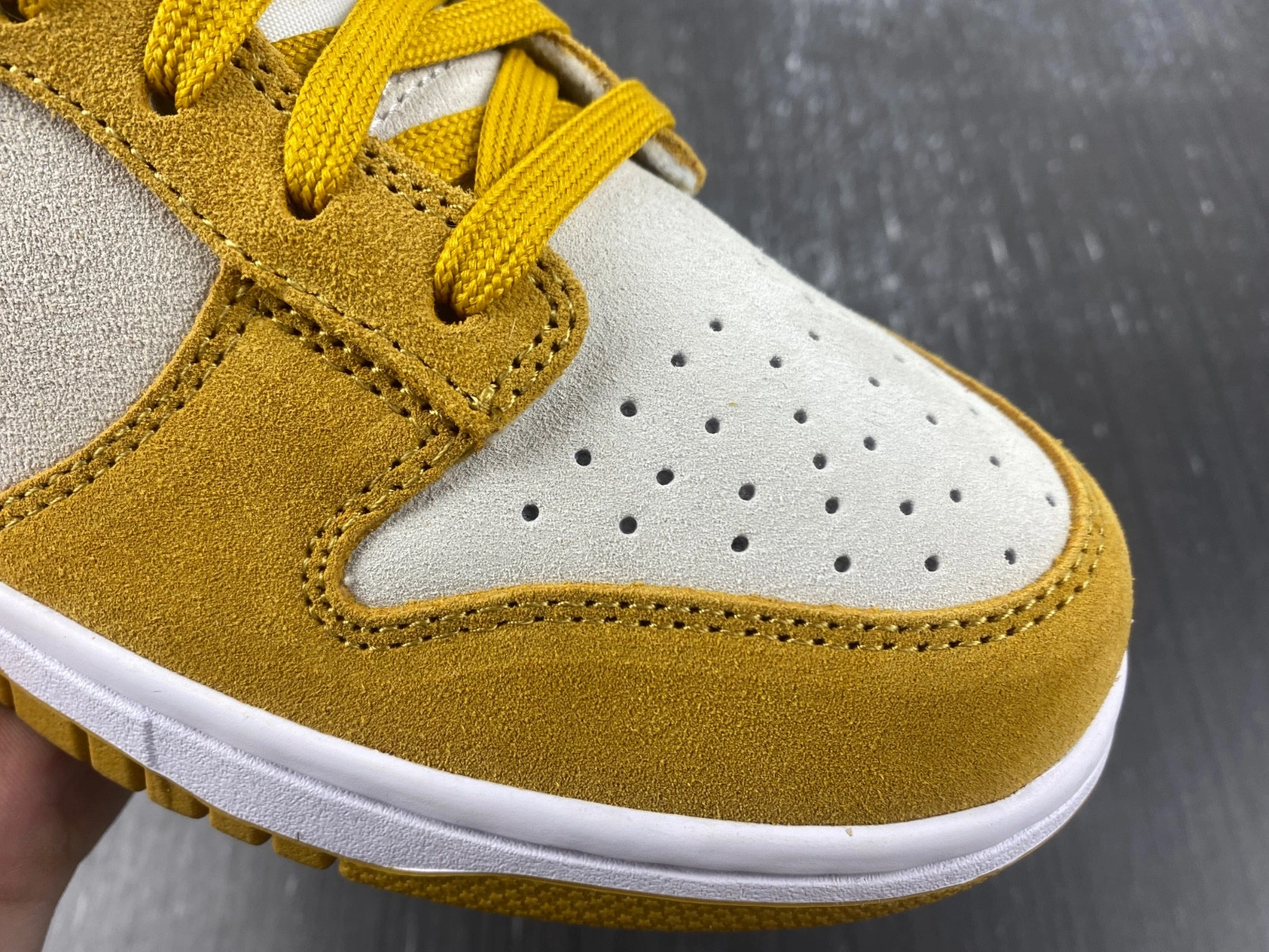 Nike Dunk Low Celestial Gold Suede (Women's)  DV7411-200