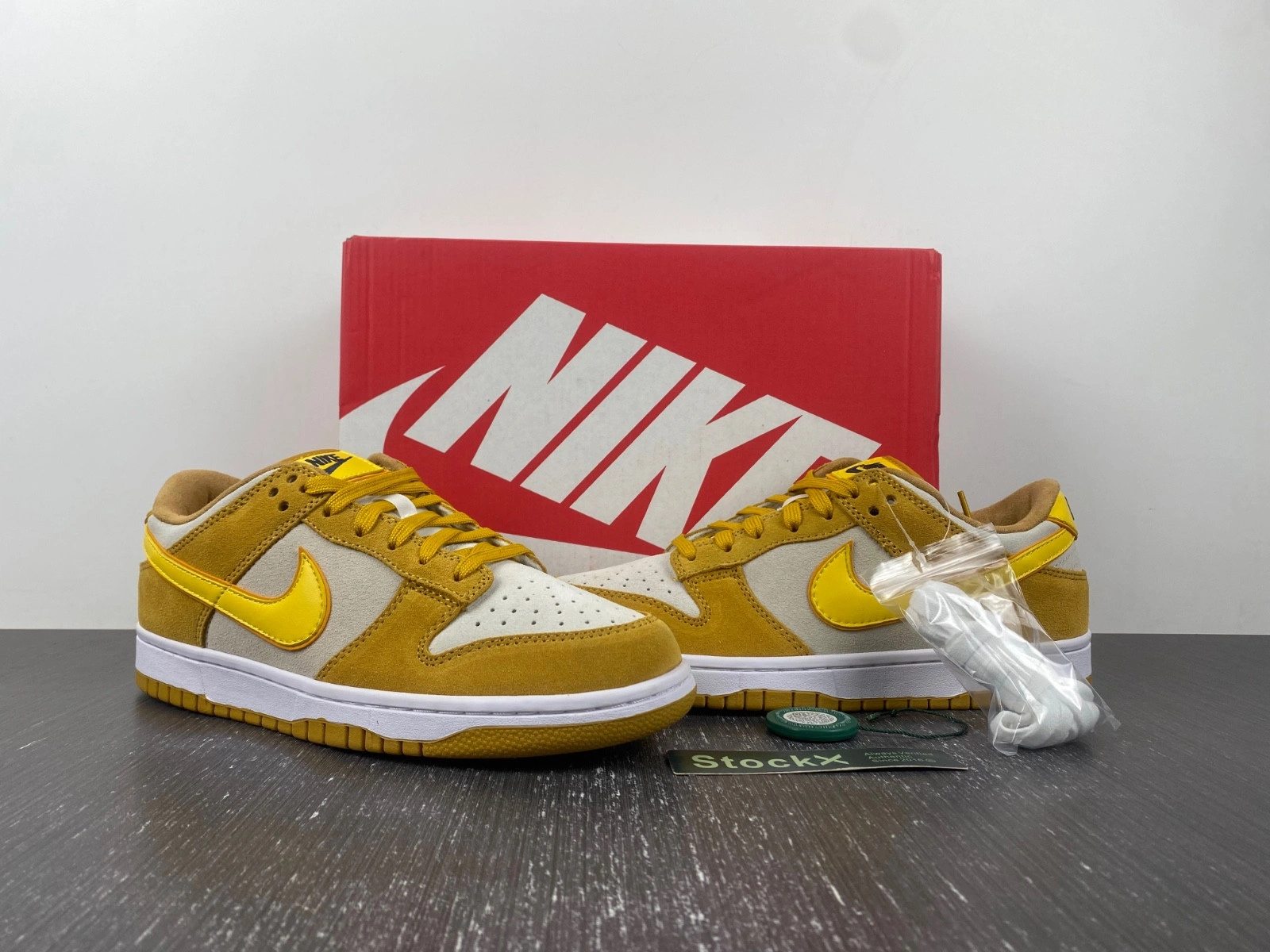 Nike Dunk Low Celestial Gold Suede (Women's)  DV7411-200