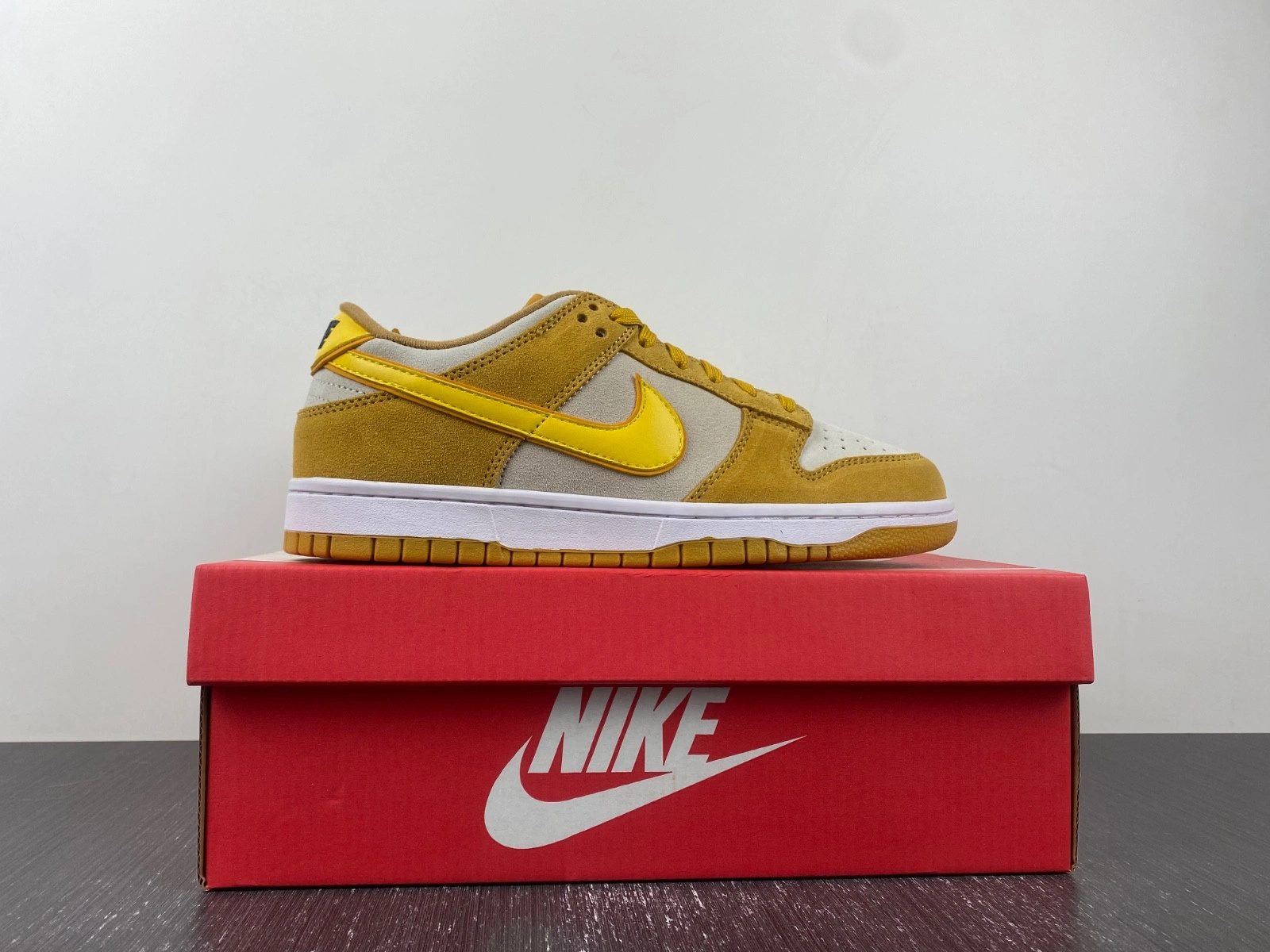 Nike Dunk Low Celestial Gold Suede (Women's)  DV7411-200
