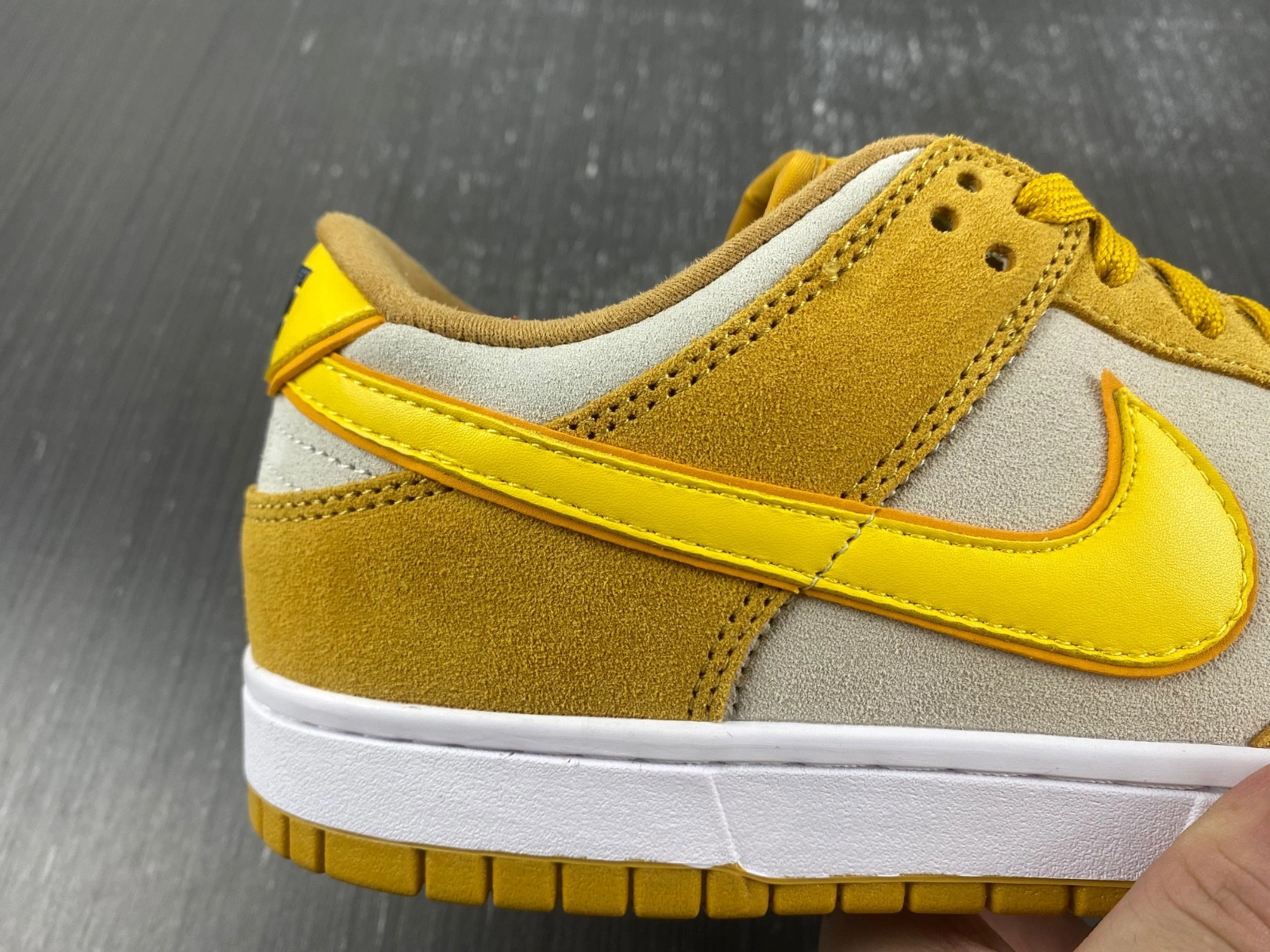 Nike Dunk Low Celestial Gold Suede (Women's)  DV7411-200