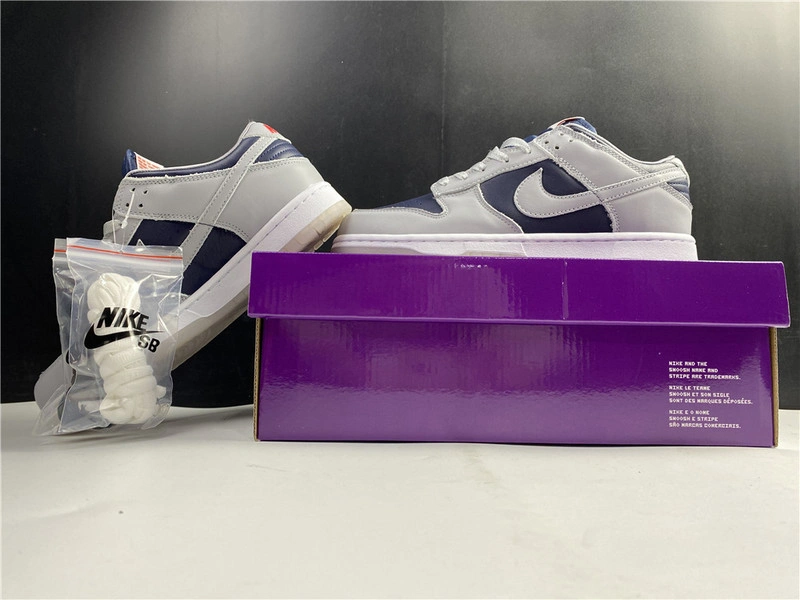 Nike Dunk Low College Navy Grey (W)  DD1768-400