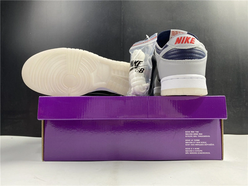 Nike Dunk Low College Navy Grey (W)  DD1768-400