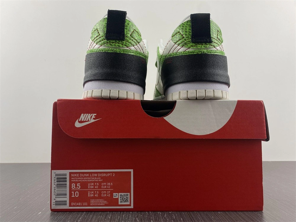 Nike Dunk Low Disrupt 2 Just Do It Snakeskin Green (W)  DV1491-101