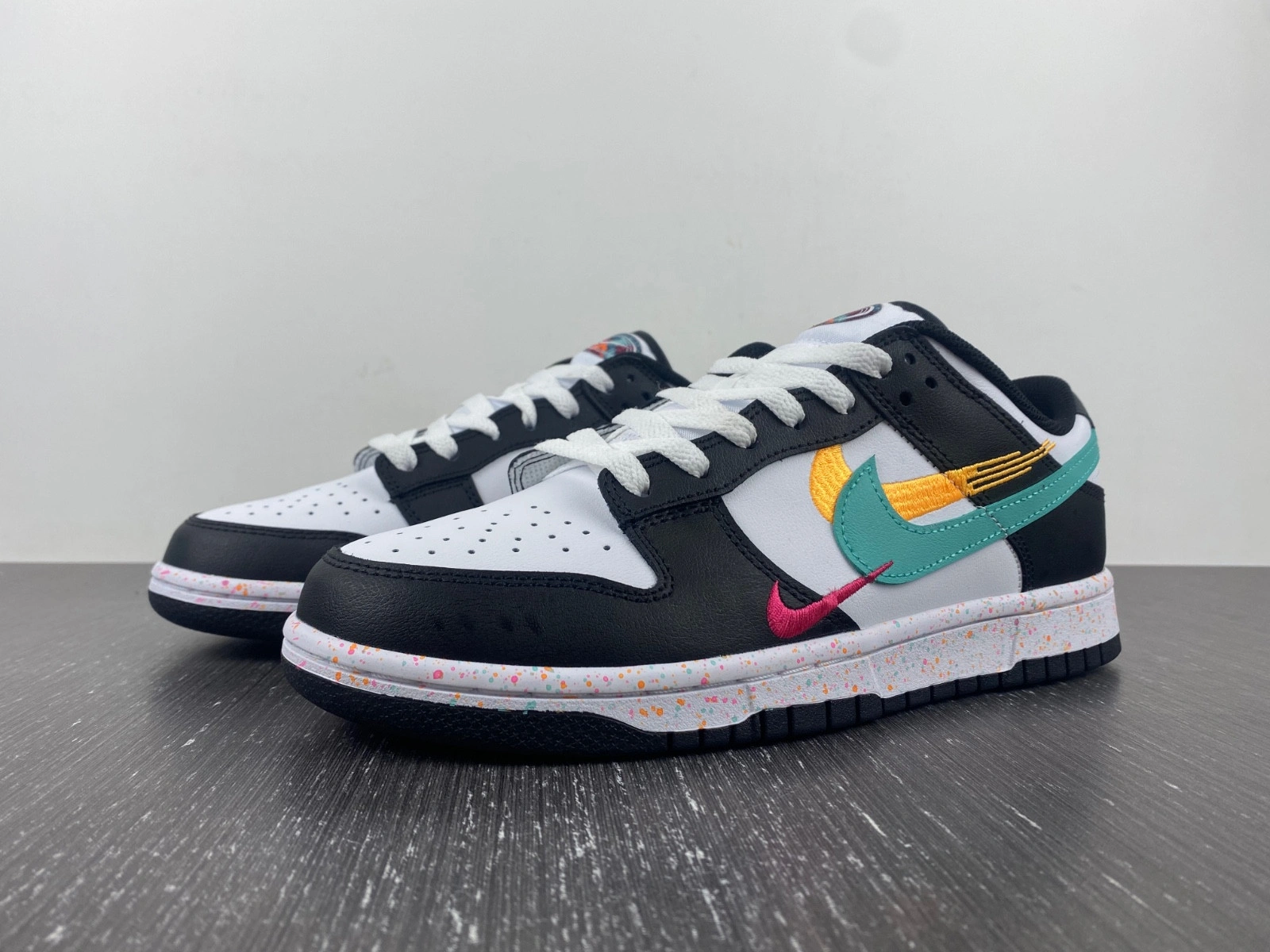 Nike Dunk Low Multiple Swooshes White Washed Teal (W)  FD4623-131