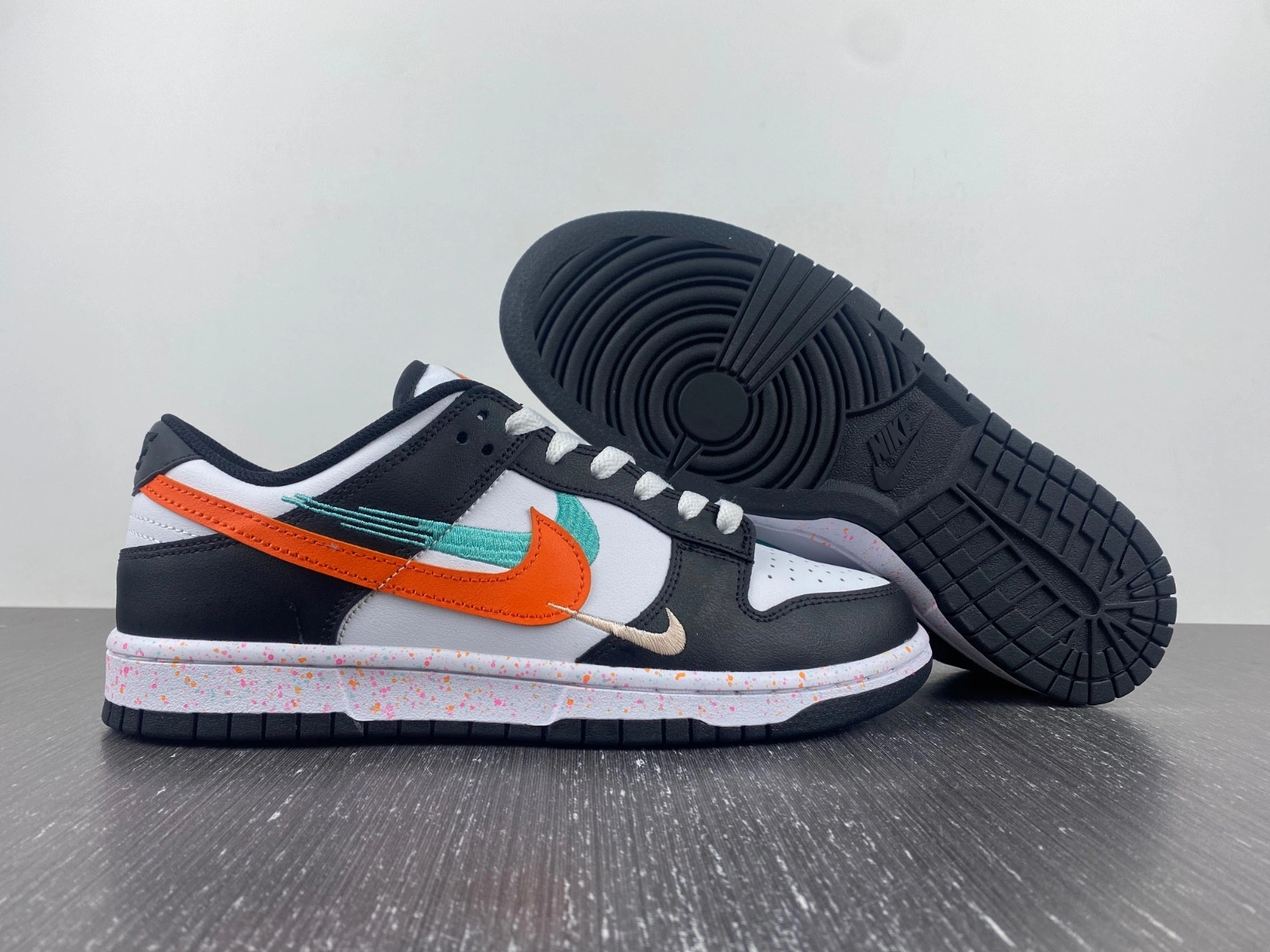 Nike Dunk Low Multiple Swooshes White Washed Teal (W)  FD4623-131