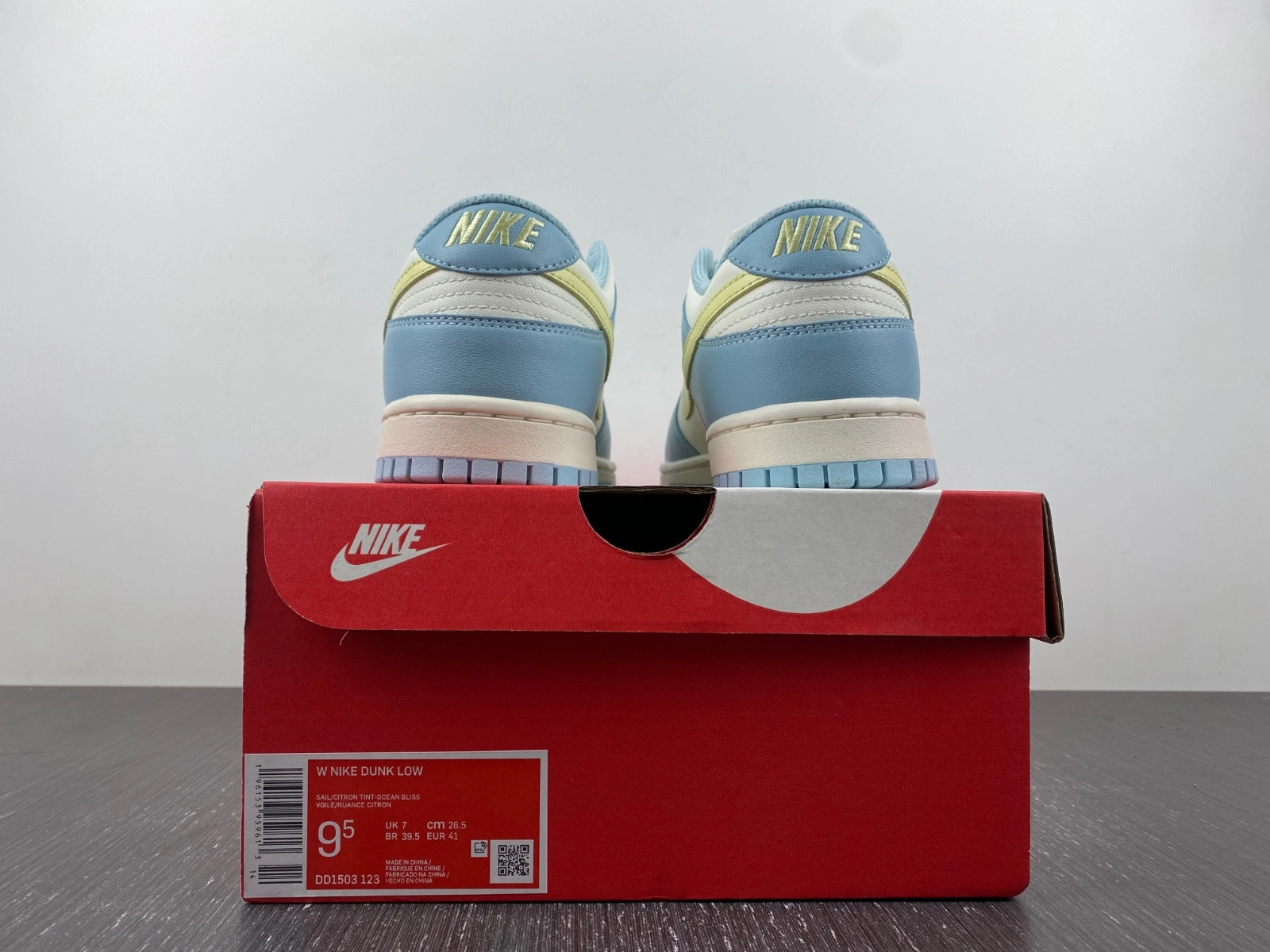 Nike Dunk Low Ocean Bliss Citron Tint (Women's)  DD1503 123