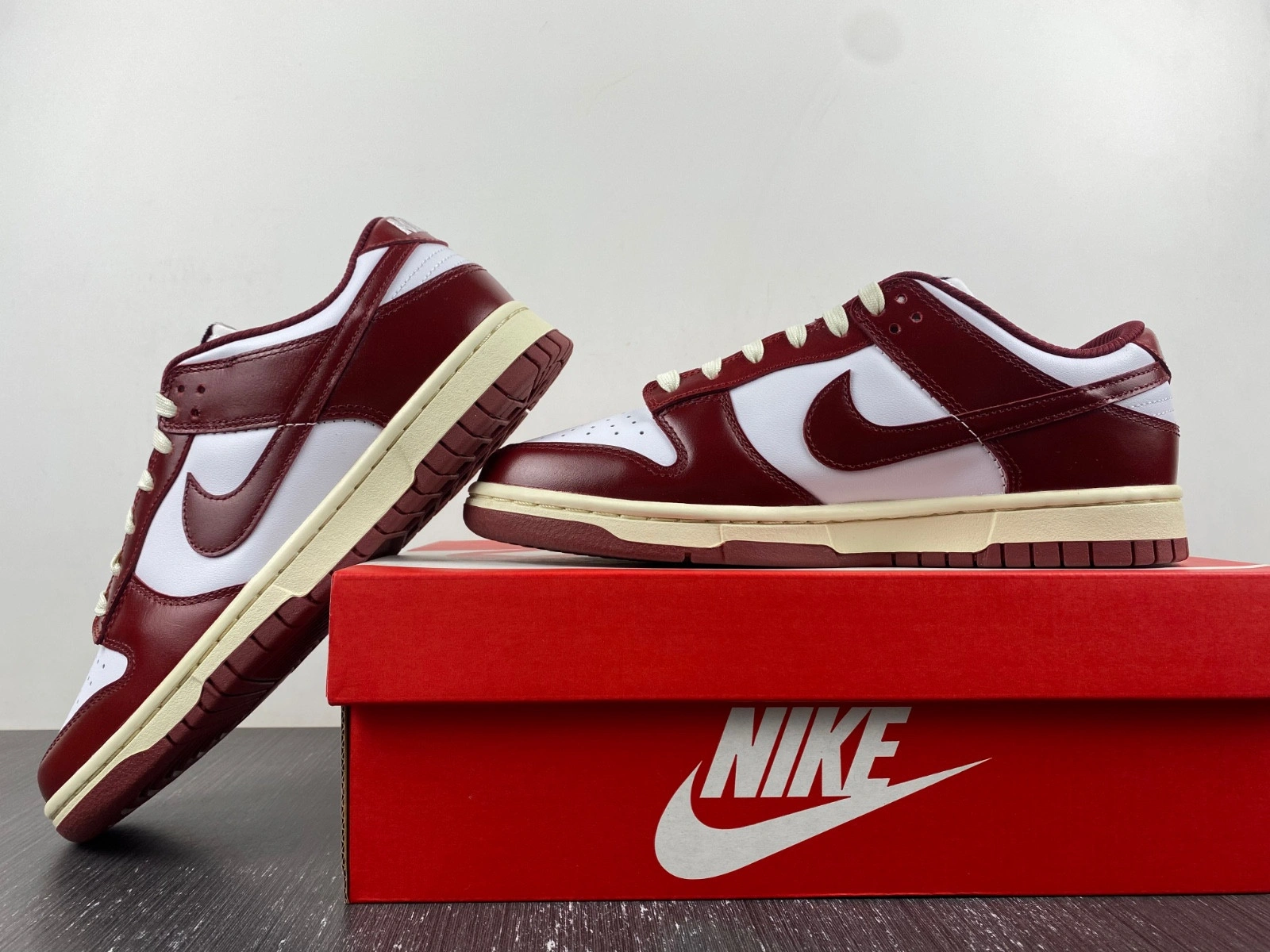 Nike Dunk Low PRM Vintage Team Red (Women's) FJ4555-100