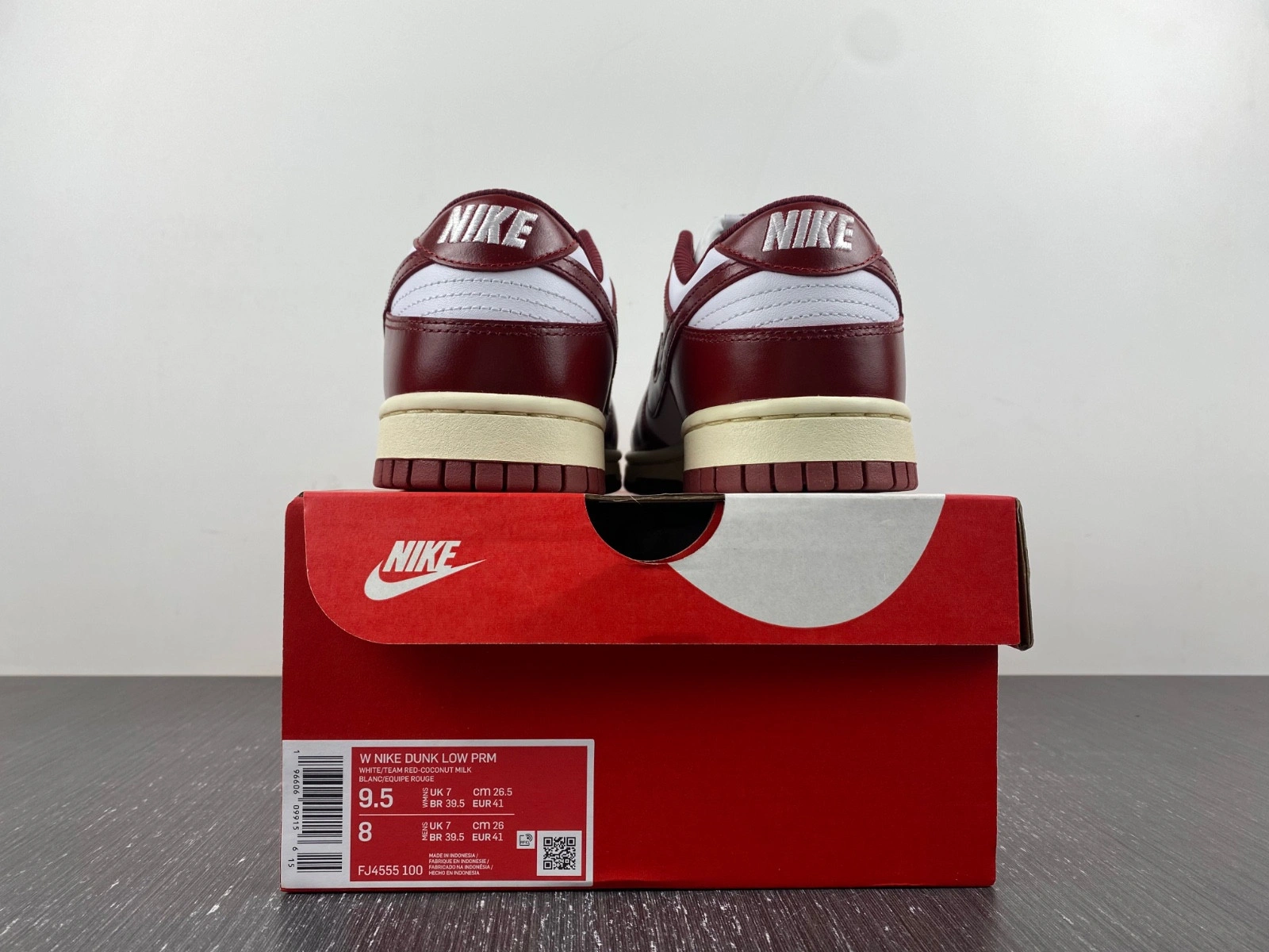 Nike Dunk Low PRM Vintage Team Red (Women's) FJ4555-100