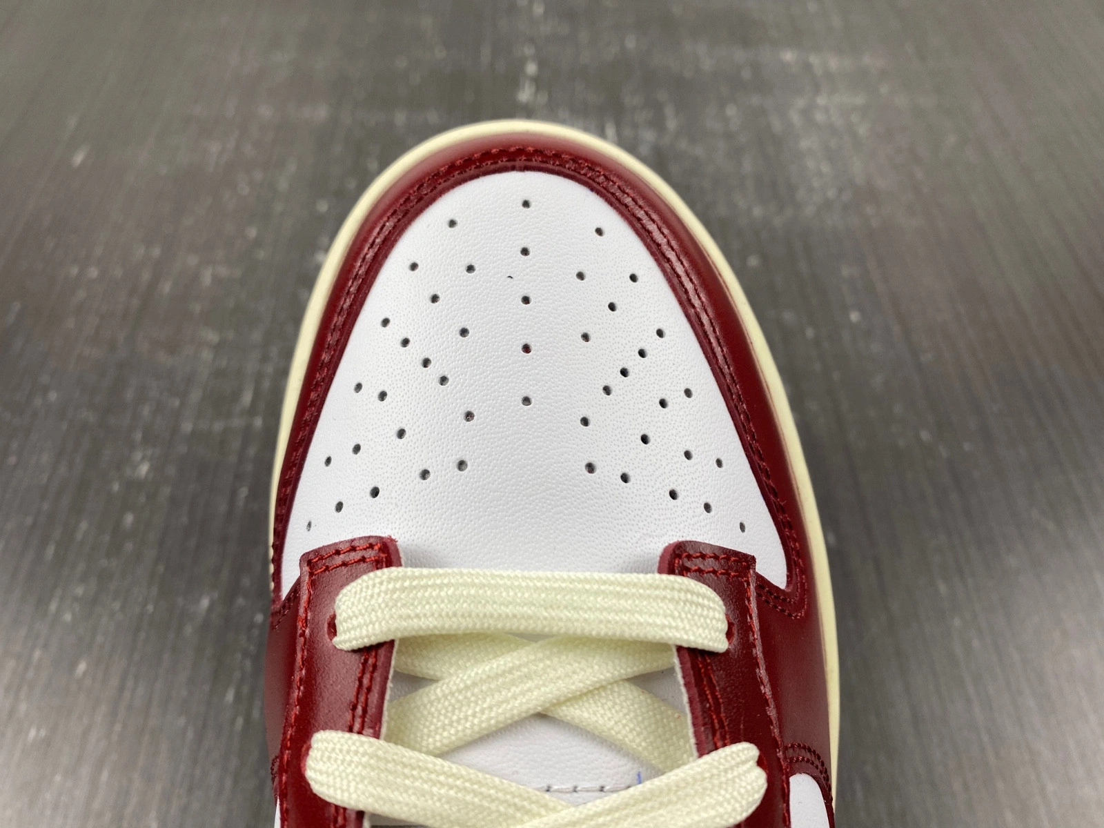 Nike Dunk Low PRM Vintage Team Red (Women's) FJ4555-100