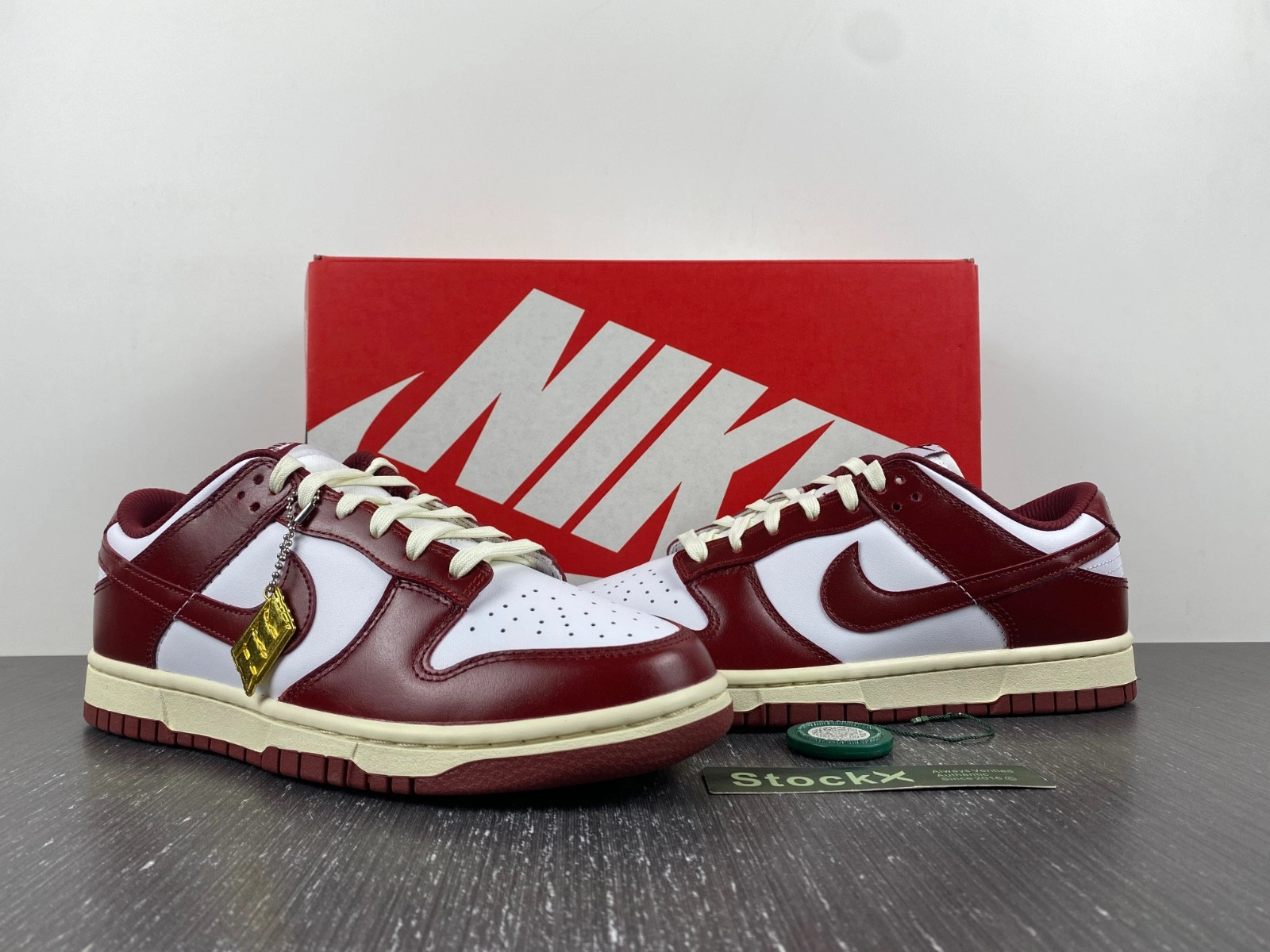 Nike Dunk Low PRM Vintage Team Red (Women's) FJ4555-100
