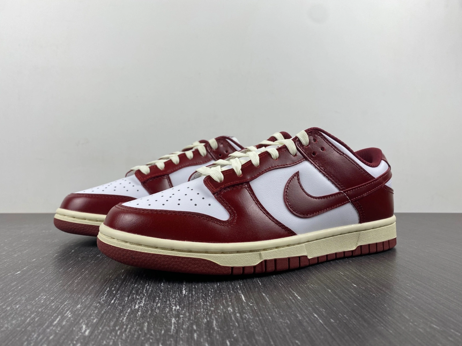 Nike Dunk Low PRM Vintage Team Red (Women's) FJ4555-100